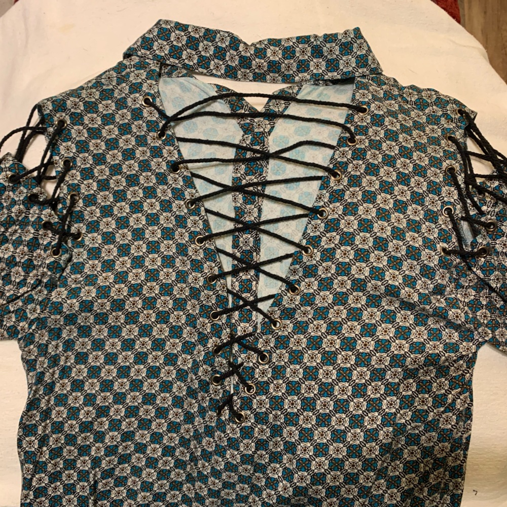 Gilded Intent button up shirt